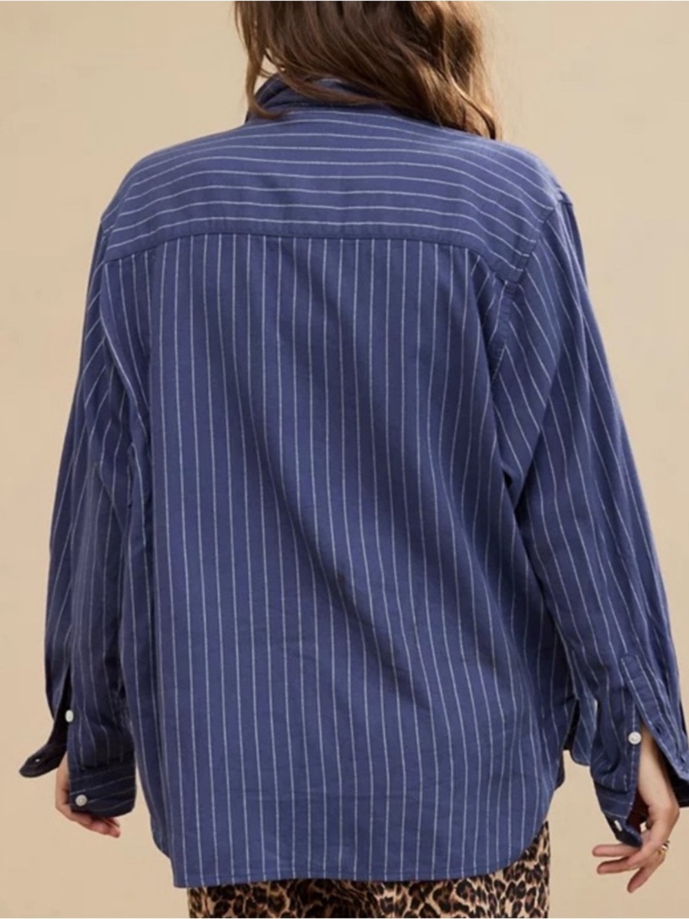 NWT Aerie Off-Duty Flannel Pajama Shirt (S) - Picture 2 of 6
